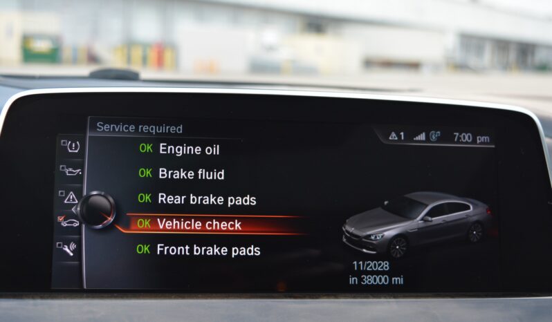 2017 BMW 650I GRAN COUPE M SPORT EXECTIVE PKG full